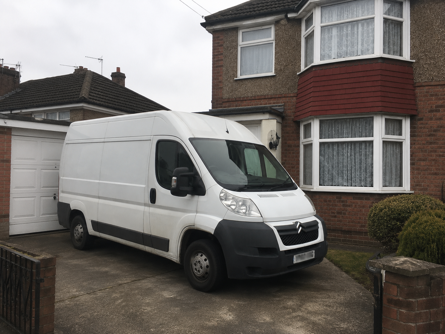 van parking